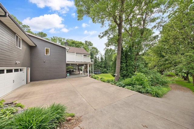 22946 185th St NW, Orrock Twp, MN 55309 - view of side of home featuring a balcony