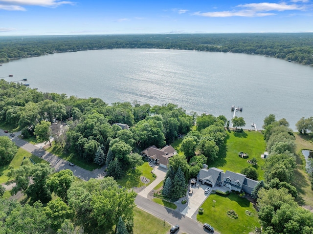 22946 185th St NW, Orrock Twp, MN 55309 - drone / aerial view of a large body of water