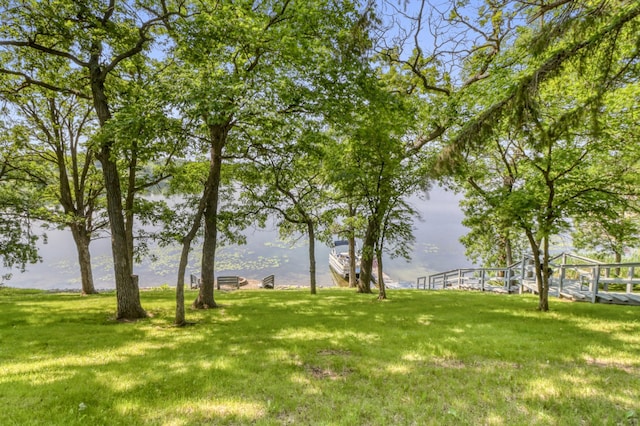45909 Lands End Rd, Vergas, MN 56587 - view of green lawn