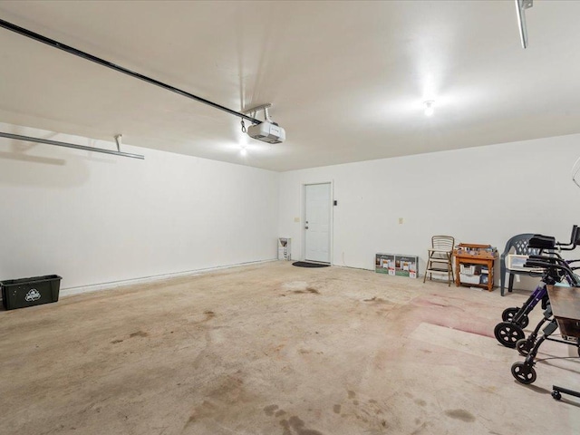 8025 Dalton Rd, Baxter, MN 56425 - garage featuring a garage door opener