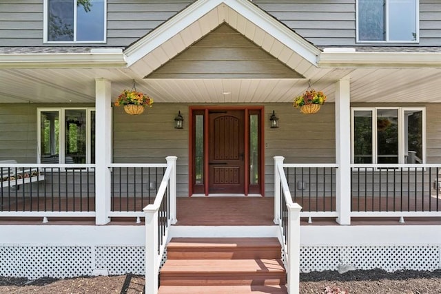 17575 Xenia St NW, Andover, MN 55304 - property entrance featuring covered porch