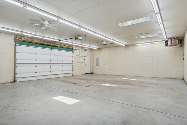 17575 Xenia St NW, Andover, MN 55304 - garage featuring a garage door opener and electric panel