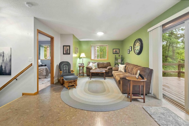 32157 County Road 39, Breezy Point, MN 56472 - living area featuring baseboards