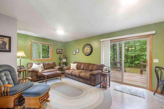 32157 County Road 39, Breezy Point, MN 56472 - living room featuring baseboards