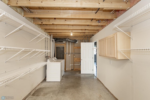 715 49th St S, Fargo, ND 58103 - below grade area with independent washer and dryer