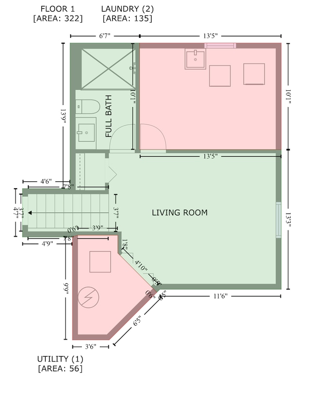 6956 Delarosa Ct, Inver Grove Heights, MN 55076 - view of room layout