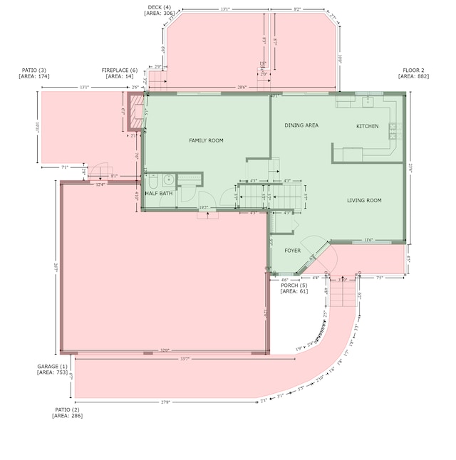 6956 Delarosa Ct, Inver Grove Heights, MN 55076 - view of property floor plan