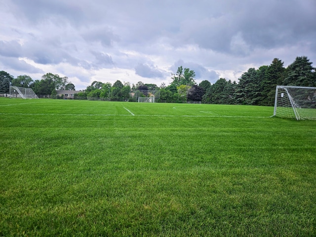 6956 Delarosa Ct, Inver Grove Heights, MN 55076 - view of yard featuring an area for sports