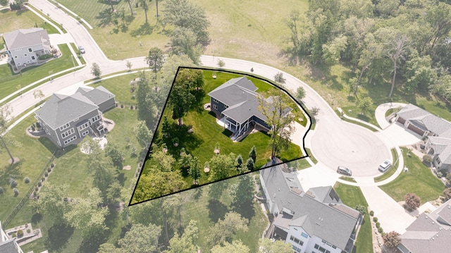 3039 Lady Slipper Ln SW, Rochester, MN 55902 - aerial view of residential area featuring property boundaries highlighted