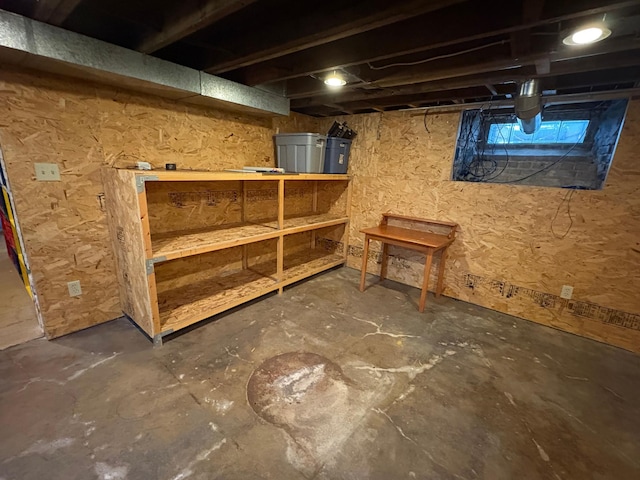 1710 Maple Ave, Benson, MN 56215 - view of unfinished basement