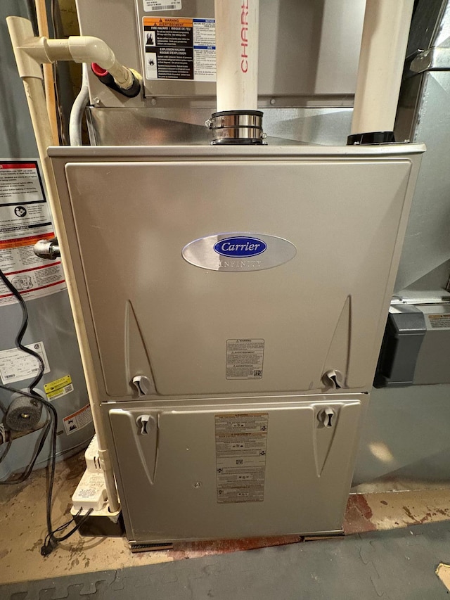 1710 Maple Ave, Benson, MN 56215 - utilities with gas water heater and heating unit