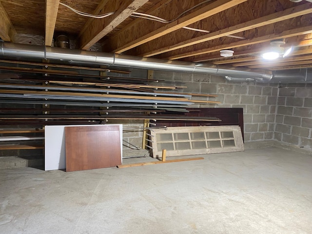 1710 Maple Ave, Benson, MN 56215 - view of unfinished below grade area