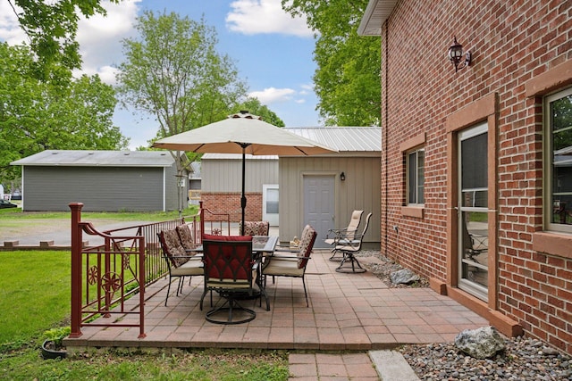 501 Lakeshore Blvd W, Onamia, MN 56359 - view of patio with outdoor dining space