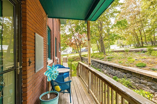 2401 5th St, Duluth, MN 55812 - view of deck