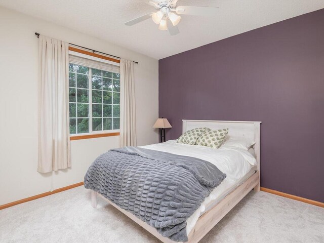 15000 Bridgewater Dr, Savage, MN 55378 - bedroom with carpet flooring and a ceiling fan