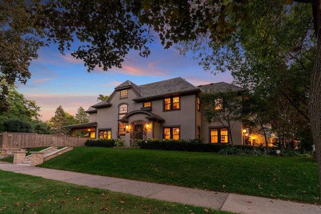 4601 Lake Harriet Pkwy, Minneapolis, MN 55419 - french provincial home with stucco siding