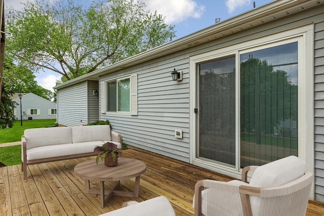 5214 148th St W, Apple Valley, MN 55124 - wooden deck with an outdoor hangout area