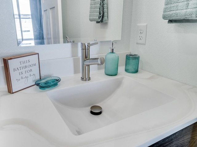 2855 28 11/16 St, Cedar Lake Twp, WI 54817 - bathroom view of vanity