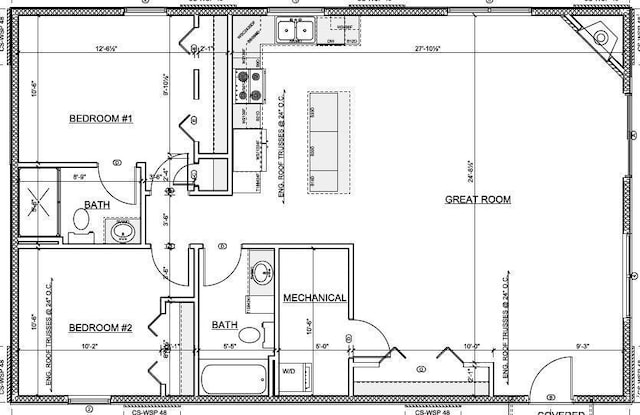 2855 28 11/16 St, Cedar Lake Twp, WI 54817 - floor plan / room layout