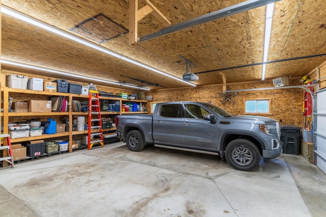 27766 County 37, Laporte, MN 56461 - garage featuring a garage door opener