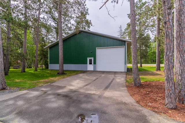 27766 County 37, Laporte, MN 56461 - detached garage featuring driveway