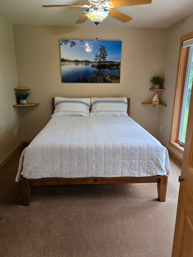27766 County 37, Laporte, MN 56461 - carpeted bedroom with a ceiling fan