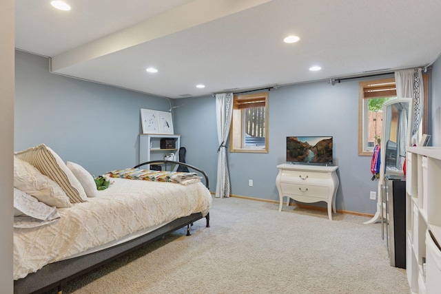 6449 151st St N, Hugo, MN 55038 - carpeted bedroom featuring recessed lighting and baseboards