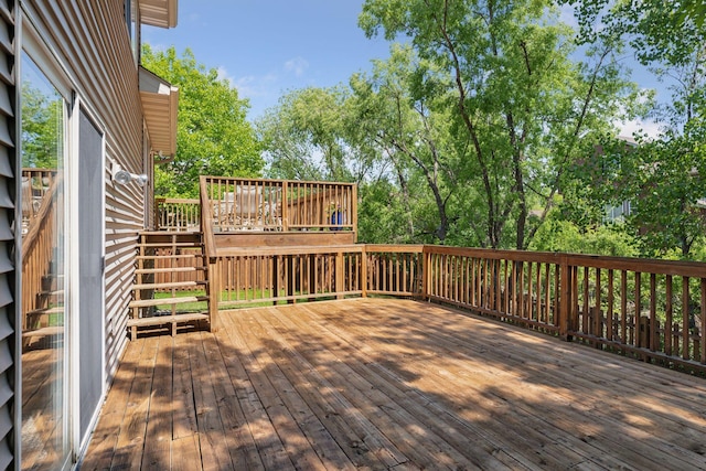6449 151st St N, Hugo, MN 55038 - view of wooden terrace