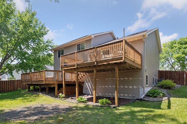 6449 151st St N, Hugo, MN 55038 - rear view of house featuring a deck
