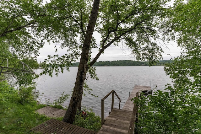 20619 Hillcrest Rd, Elizabeth Twp, MN 56537 - dock featuring a water view