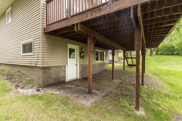 20619 Hillcrest Rd, Elizabeth Twp, MN 56537 - view of patio featuring a deck