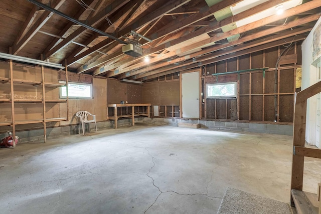 20619 Hillcrest Rd, Elizabeth Twp, MN 56537 - garage featuring a garage door opener