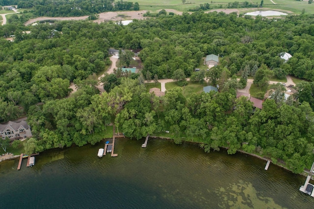 20619 Hillcrest Rd, Elizabeth Twp, MN 56537 - aerial view of property's location featuring a large body of water