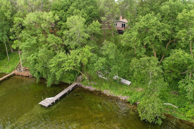20619 Hillcrest Rd, Elizabeth Twp, MN 56537 - view of subject property with a heavily wooded area