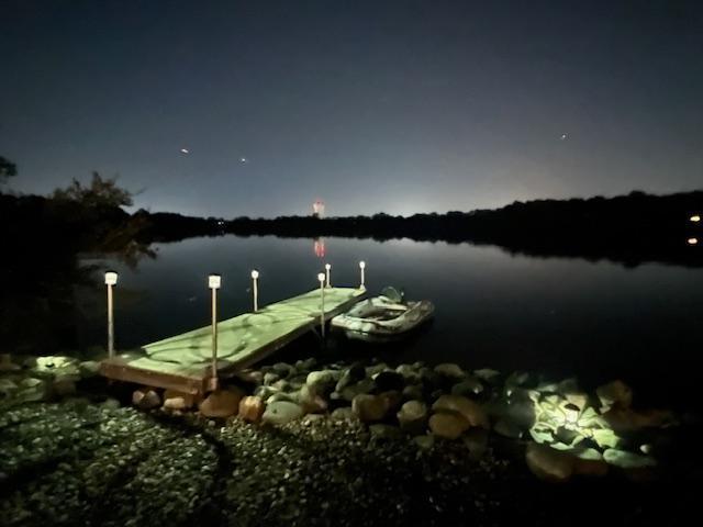 2311 Swan Dr, Mendota Heights, MN 55120 - dock featuring a water view