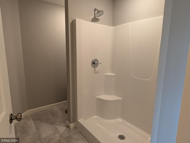 6785 104th St S, Cottage Grove, MN 55016 - full bathroom with a shower and tile patterned floors