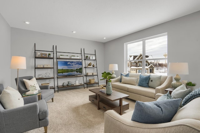 10647 29th St NE, Saint Michael, MN 55376 - carpeted living room with recessed lighting
