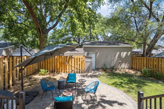 4545 5th Ave S, Minneapolis, MN 55419 - fenced backyard featuring a patio and a gate