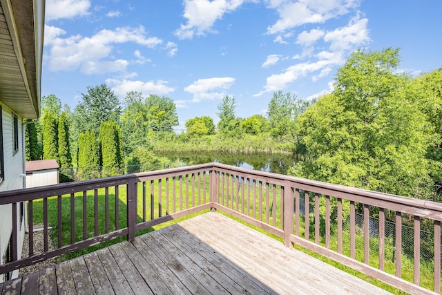 6122 152nd St N, Hugo, MN 55038 - view of wooden terrace