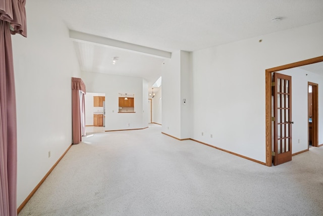 2639 Lake Court Cir Unit 81, Mounds View, MN 55112 - empty room with light carpet, baseboards, and a smoke detector