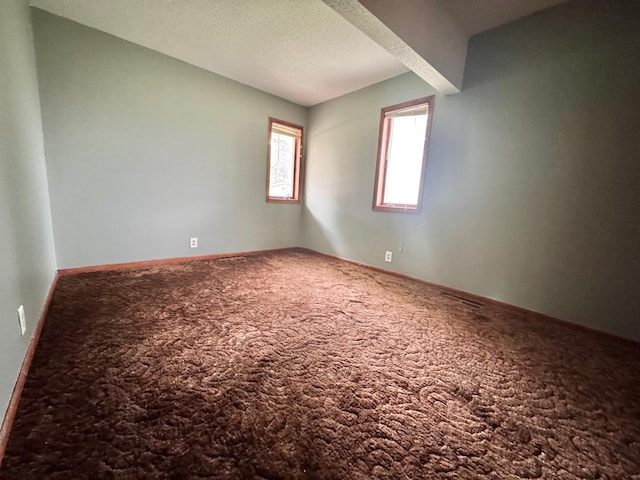 301 Legion Field Rd, Marshall, MN 56258 - carpeted spare room featuring baseboards and a textured ceiling