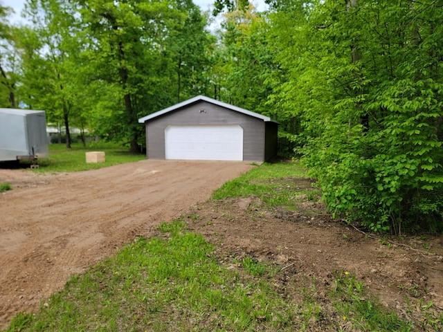 46625 High Dr, Kathio Twp, MN 56450 - view of detached garage