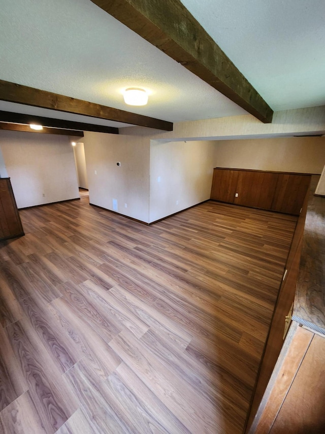 1180 Hathaway Ln NE, Fridley, MN 55432 - finished below grade area with wood finished floors
