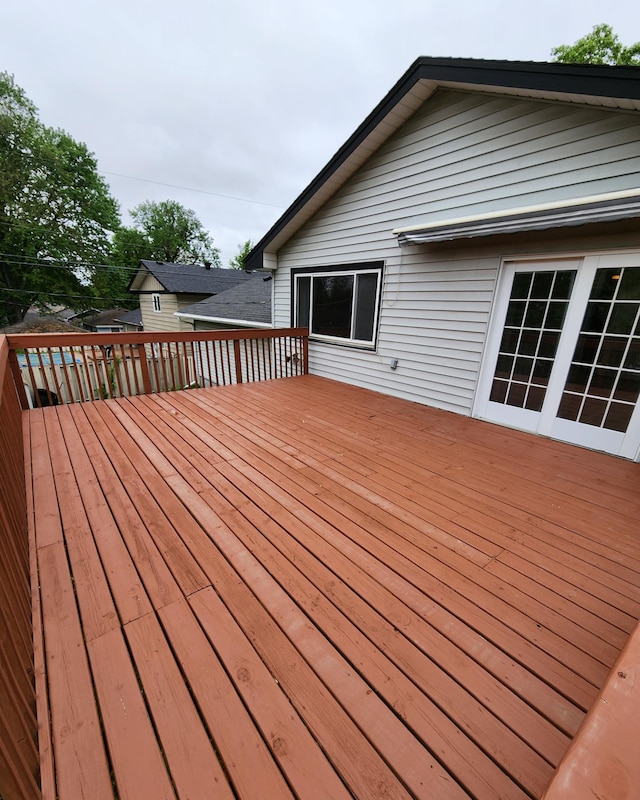 1180 Hathaway Ln NE, Fridley, MN 55432 - view of deck