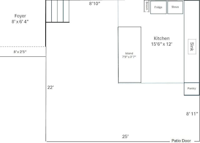 1180 Hathaway Ln NE, Fridley, MN 55432 - floor plan / room layout
