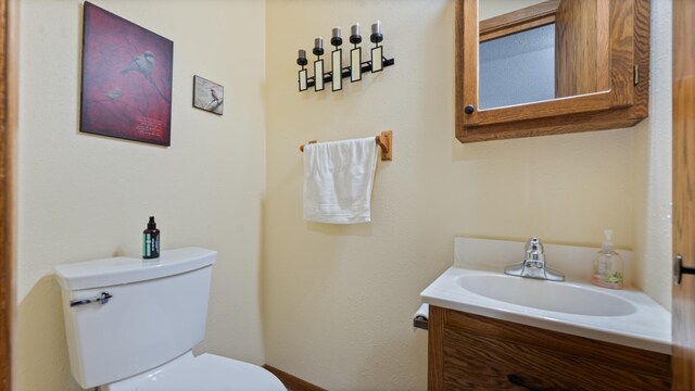 401 Main St, Osakis, MN 56360 - half bath featuring toilet and vanity