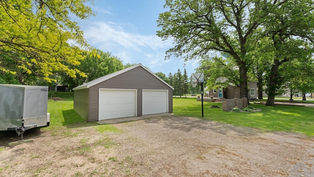 401 Main St, Osakis, MN 56360 - view of detached garage