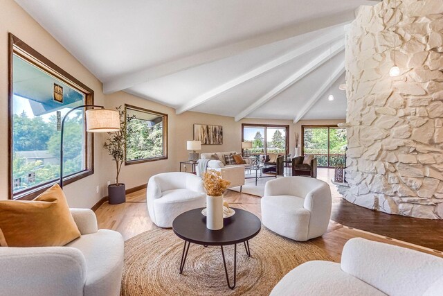 1000 Winston Cir, Mendota Heights, MN 55118 - living area featuring wood finished floors and baseboards