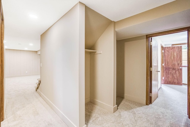 1000 Winston Cir, Mendota Heights, MN 55118 - corridor with carpet floors, baseboards, and recessed lighting