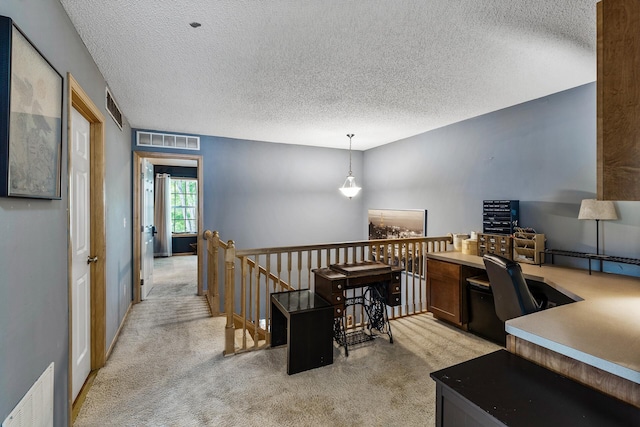 15359 Foliage Ave Unit 501, Apple Valley, MN 55124 - office with light colored carpet and a textured ceiling